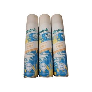 3 Batiste Fresh Breezy Citrus Dry Shampoo - 3.81oz NEW
